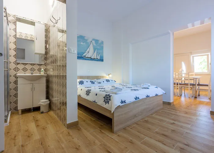Modernes Nur 600 Meter Zum Mit Privater Terrasse, Grill, Waschmaschine Апартаменты Нови-Винодолски