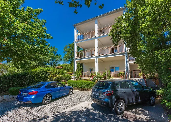 Modernes Nur 600 Meter Zum Mit Privater Terrasse, Grill, Waschmaschine * Нови-Винодолски